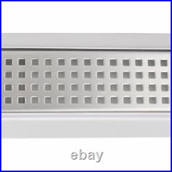 1100mm Linear Shower Drain Stainless Steel Wetroom Channel Gully (Design 13)