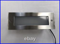 15-off New Saxby 52104 Seina Brushed Stainless Steel 4.5 watt LED Wall Lights