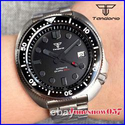 200m Water Resistant Tandorio Chapter Ring Black Watch Lume Auto NH35A Movt Men