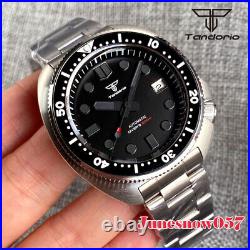 200m Water Resistant Tandorio Chapter Ring Black Watch Lume Auto NH35A Movt Men