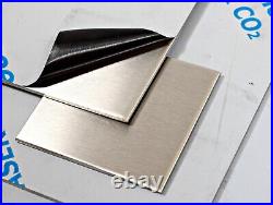 316g Marine Grade Stainless Steel Sheet 1.2mm 18swg Brushed Finish SSS316 RIB