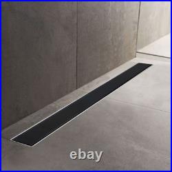600mm to 1500mm Stainless Steel Wetroom Shower Drain Channel Trap Gully (#12)