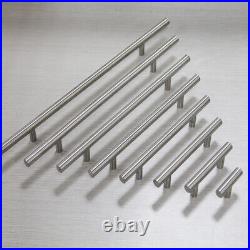 64mm640mm Kitchen Cabinet Pulls Stainless Steel Cupboard Drawer T Bar Handles