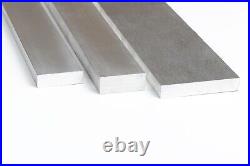 8MM Thick Stainless Steel Flat Bar. 304 Grade. 320 Grit Brushed / Satin Finish