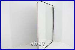 Andy Star R2230S Brushed Nickel Bathroom Mirror Stainless Steel Rounded Corner