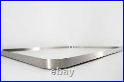 Andy Star R2230S Brushed Nickel Bathroom Mirror Stainless Steel Rounded Corner