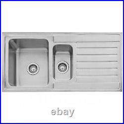 Astini Vicenza 1.5 Bowl Brushed Stainless Steel Kitchen Sink