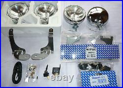 BMW Mini ONE D 01-06 Brushed Stainless Steel Spot Lights like Chrome + full kit