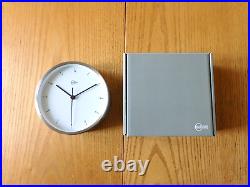 Barigo ship clock brushed stainless steel quartz movement