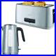 Breville Edge Kettle & 4 Slice Toaster Kitchen Set (Brushed Stainless Steel)