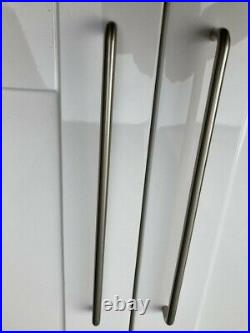 Brushed Nickel Stainless Steel Cupboard Door Solid Heavy Duty D Mandalay Handles