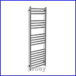 Brushed Stainless Steel Towel Rail Radiator Bathroom Warmer 500mm x 1600mm