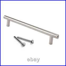 Brushed T BAR KITCHEN DOOR HANDLE CABINET DOOR CUPBOARD DRAWER FURNITURE PULL UK