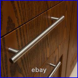 Brushed T BAR KITCHEN DOOR HANDLE CABINET DOOR CUPBOARD DRAWER FURNITURE PULL UK