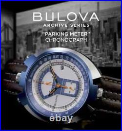 Bulova Parking Meter Chronograph Limited Edition 98B390 Brand New! Number 2929