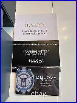 Bulova Parking Meter Chronograph Limited Edition 98B390 Brand New! Number 2929