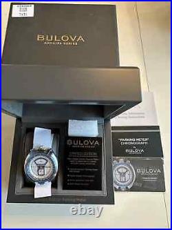 Bulova Parking Meter Chronograph Limited Edition 98B390 Brand New! Number 2929