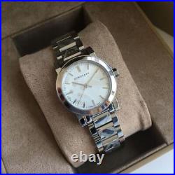 Burberry The City BU9233 Silver Tone Stainless Steel 26mm Ladies Wrist Watch