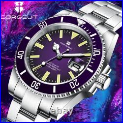 CORGEUT Mens Watch Automatic NH35 Sapphire Watches For Men Watch Stainless Steel
