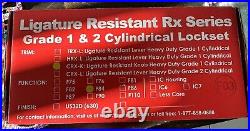 CRX-K-F84 Ligature Resistant Knob Heavy Duty Grade 1 Lockset Brand new in box
