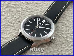 Christopher Ward C63 Sealander Black 39mm Leather Strap 2023 Model