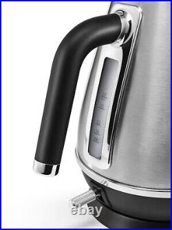 De'Longhi Distinta X Silver Stainless Steel Kettle KBI3001. M Brand New
