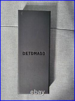 Detomaso D14 Voltre Chronograph Watch Brushed Matt Stainless Steel Finish
