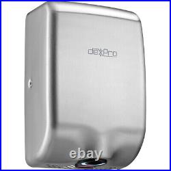 DexPro Feisty Compact High Speed Hand Dryer 1.0kW Brushed Stainless Steel FC1SS