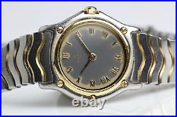 Ebel Sport Classic Quartz Ladies Watch, Gold Dial, 1057901