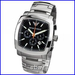 Emporio Armani Ar5817 Silver Stainless Steel Chronograph Men's Watch