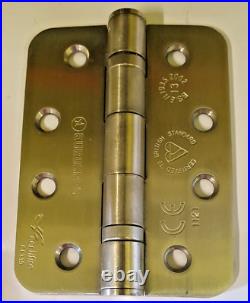 Eurospec Hinge KM82991 Brushed Stainless Steel Fire Rated Ball Bearing 30 Pairs