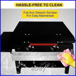 Front Tray Griddle, Brushed Stainless Steel Griddle Shelf, Front Tool and Bottle
