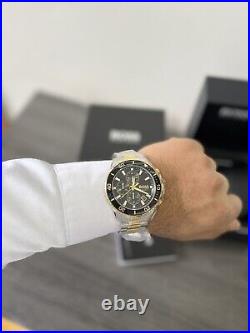 Genuine Hugo Boss Men's Watch 1513908 Admiral Black Dial