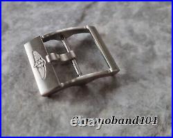 Genuine OEM Breitling 20mm Brushed Stainless Steel Double Tang Buckle A20SS. 1