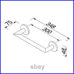 Grab rail 30 cm Brushed stainless steel