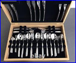 Guy Degreene Cadence Contrast Finish 92 Piece Cutlery Set Plus Extras