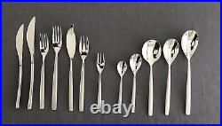 Guy Degreene Cadence Contrast Finish 92 Piece Cutlery Set Plus Extras