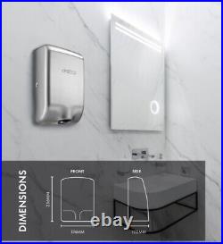 Hand Dryer Professional 1kW Eco high speed 10s Dry Time, High Quality