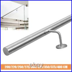 Handrail Stair Safety Stainless Steel Wall Mounted Railing Brushed Metal Bracket