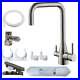 Hommix Olaf Brushed 304 Stainless Steel 3-Way Tap & Advanced Single Filter Under