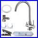 Hommix Pisa Brushed 304 Stainless Steel 3-Way Tap & Advanced Single Filter Under
