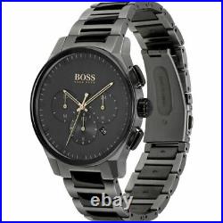 Hugo Boss Mens Chronograph Peak Watch Hb1513814 Black Dial