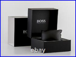 Hugo Boss Watch 1513922 Allure Black Dial Chronograph Men's Watch2 YR WARRANTY