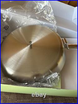 Iittala Tools Brushed Stainless Steel 11 Inch 28 cm Frying Pan