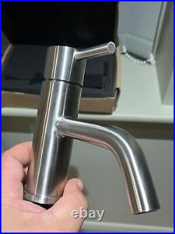 JTP Inox Brushed Stainless Steel Mono Basin Mixer