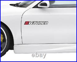 K-Tuned Turn Down Muffler 304 Stainless Steel Brushed Alloy In Ø2.0 Out Ø3.0