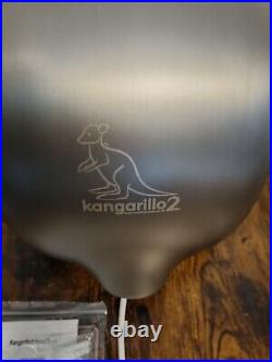 Kangarillo 2 Brushed stainless steel hand dryer, model 1126BSS