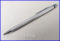 LAMY Ballpoint Pen Tri Color System Brushed Stainless Steel Vintage Rare 1970s
