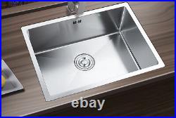 LARGE Handmade Single Bowl Undermount Kitchen Sink SIZE580mmx430mmx215mm