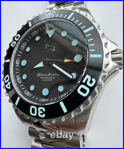 Mens diver watch Marlinwatch 43mm Stainless Steel Strap? Mk6